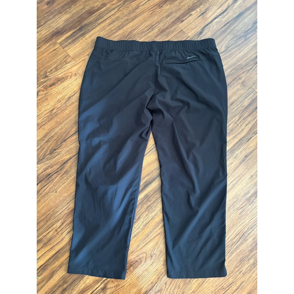 LOT OF 3 🌸 Eddie Bauer Activewear Women Plus Size 2X Olive Green Ankle Black - Picture 4 of 7